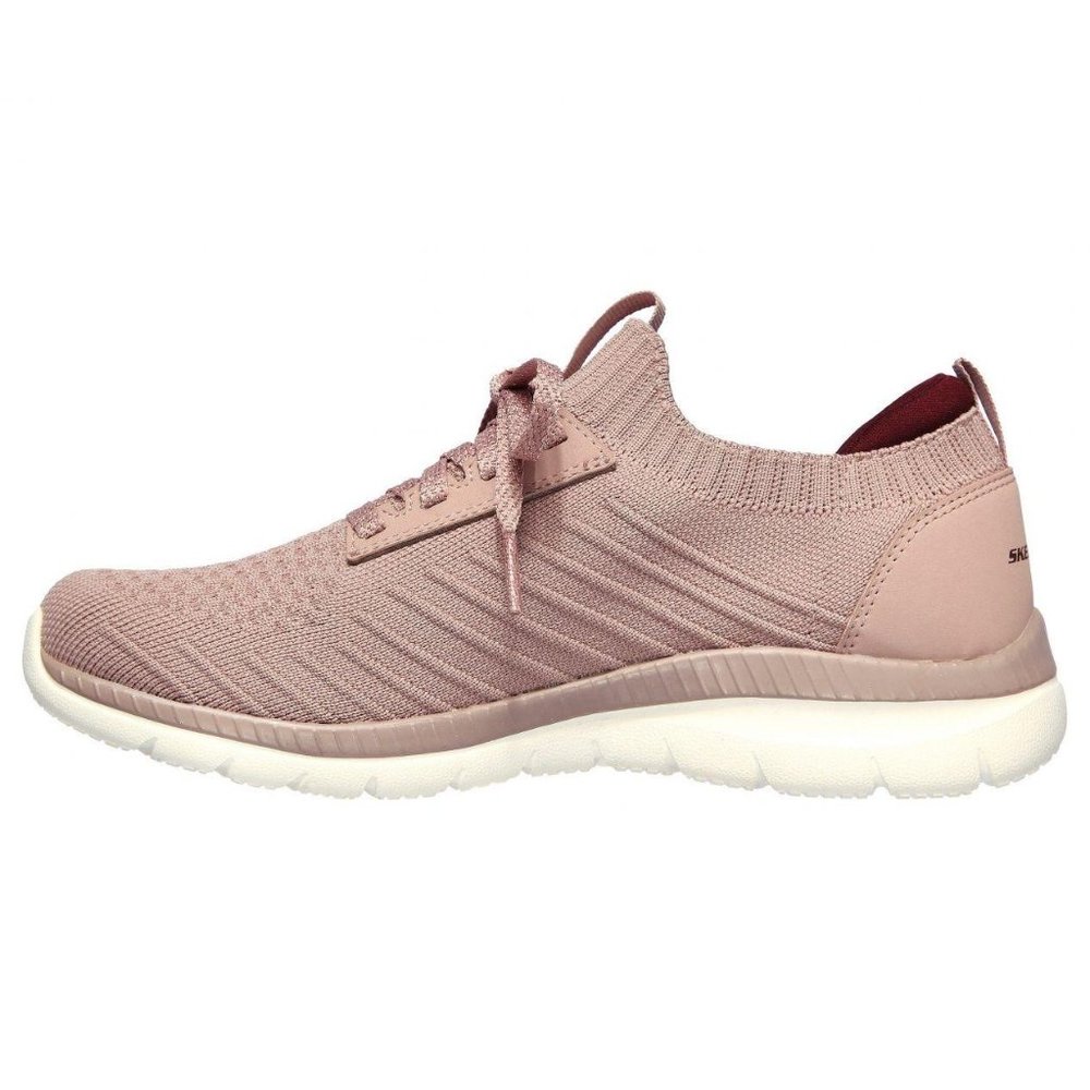 Skechers Women Bountiful Creative Running Sport Shoes--Mauve - Picture 4 of 8